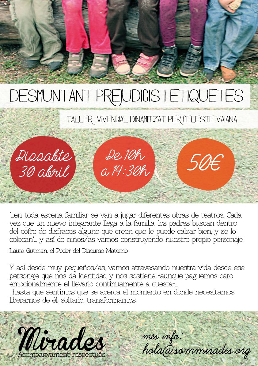 Desmontando Prejuicios y Etiquetas: las marcas de cómo fuimos nombrados en la  infancia